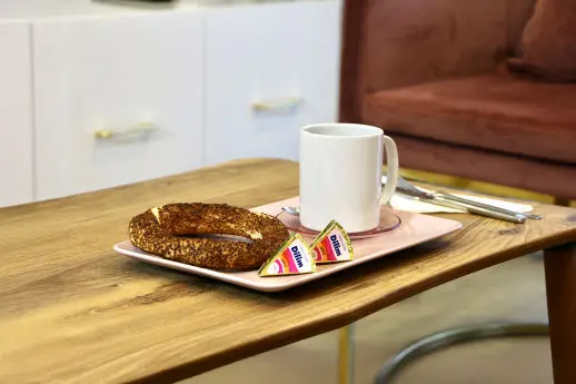 Royal Gold Suite Hotel Simit Tabağı